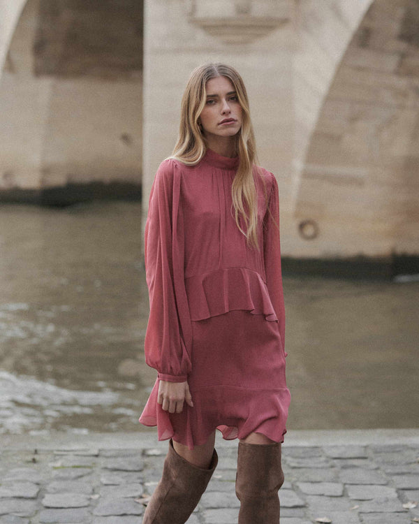 Robe Courte Sahelle - Blush