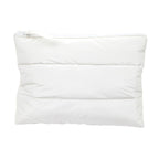White Quilted Pouch