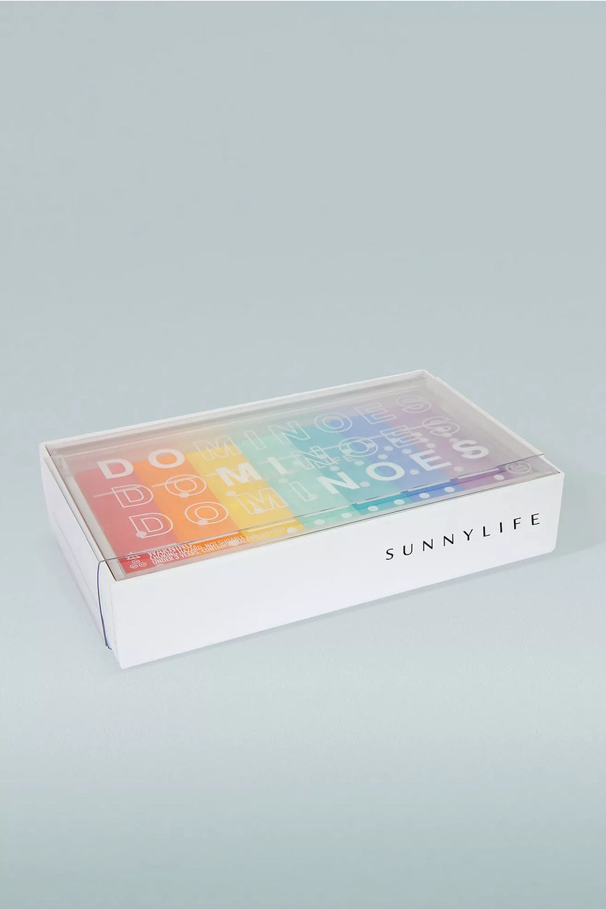 Lucite Travel Dominoes