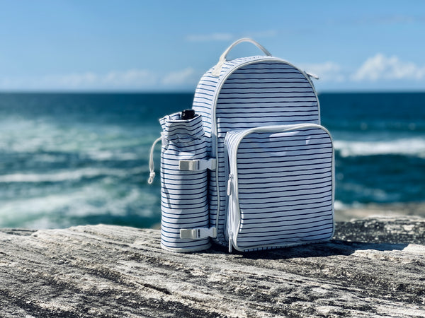 Insulated Picnic Backpack - Indigo