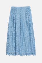 Jupe Longue Light Arabesque - Denim