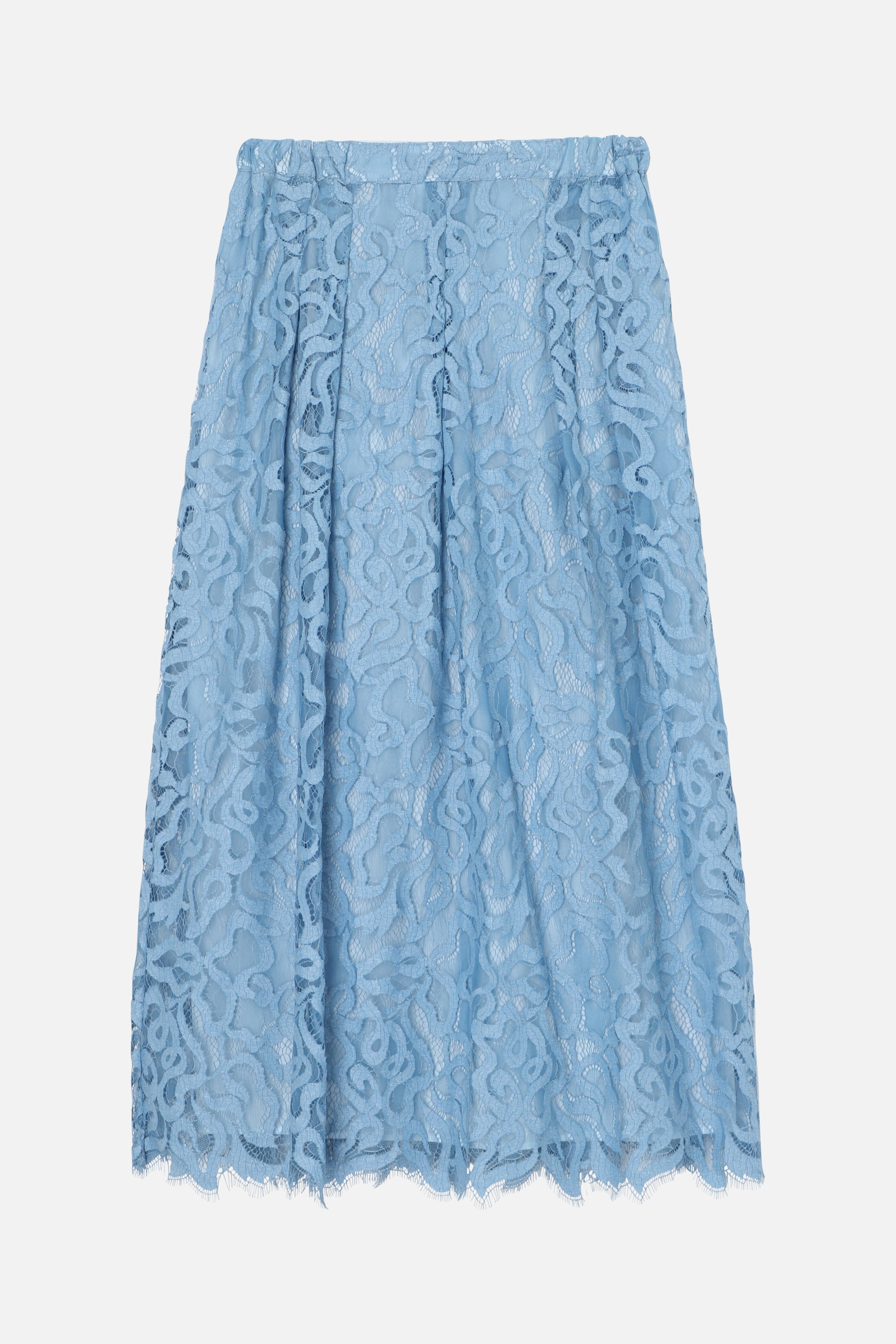 Jupe Longue Light Arabesque - Denim