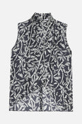 Top Cardi Bamboo - Charbon