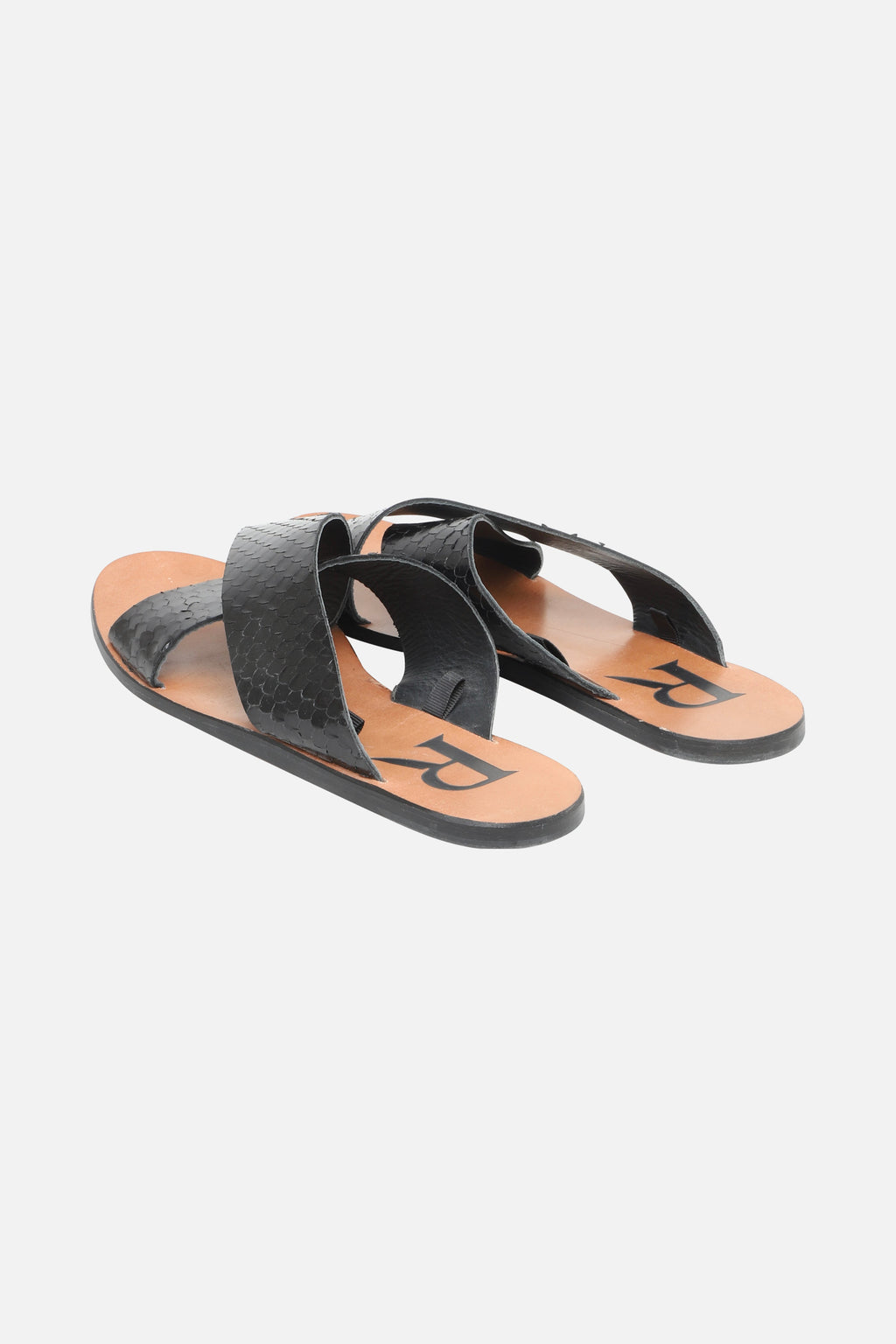 Sandales Ruban - Noir