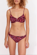 Haut De Maillot Boy Landscape - Pink