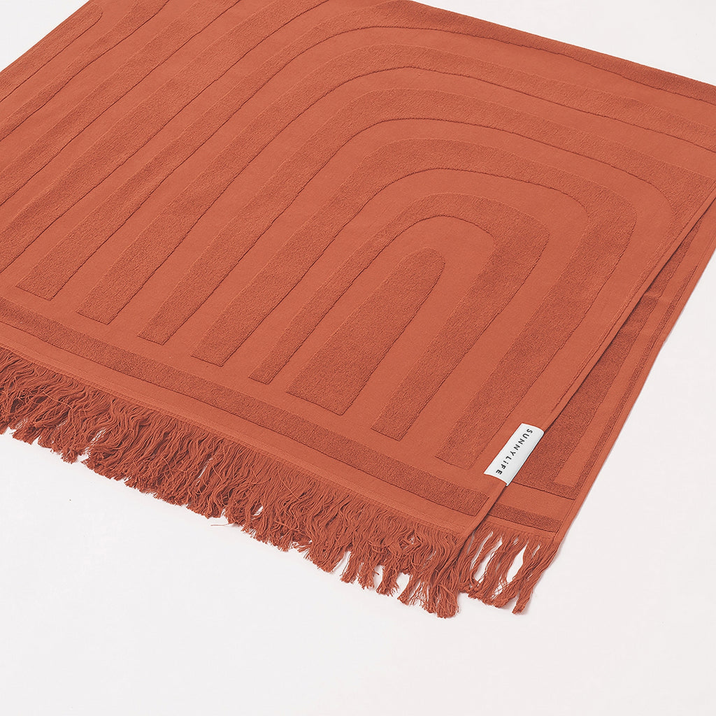 Serviette de Luxe Terracotta