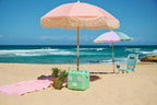Parasol de Plage De Luxe - Saumon