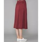 Irena Skirt - Burgundy - Women's