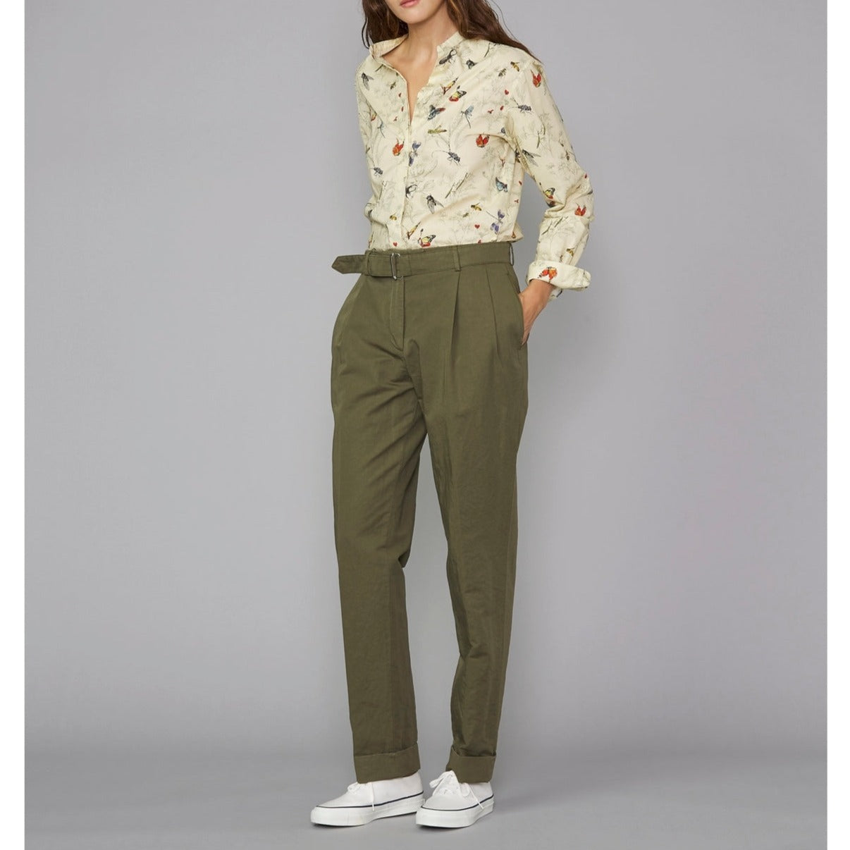 Pantalón Pierre - Olive Night - Mujer
