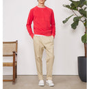 Sweat Chris Ls Pgmt Dye Fleece - Poppy Red