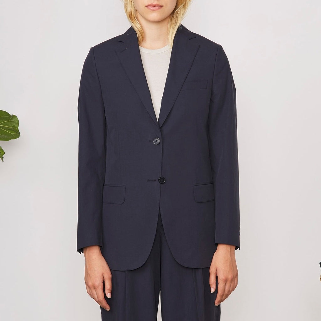 Tlg Veste Charlene Jkt Itl Pc Dye Co Pop - Dark Navy