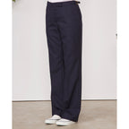 Tlg Pants Ilenia Pts Itl Fresco Wool - Navy