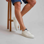 Baskets Écrues & Marine Ebony - Mixte
