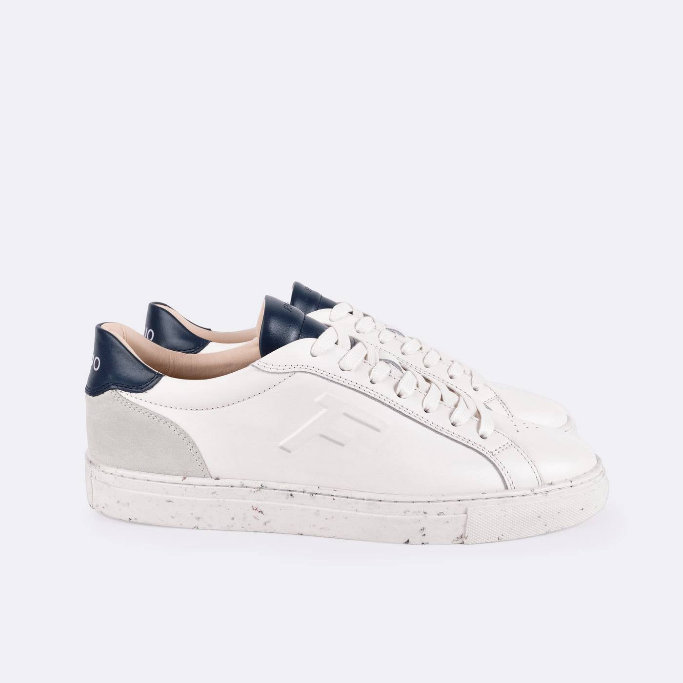 Baskets Écrues & Marine Ebony - Mixte
