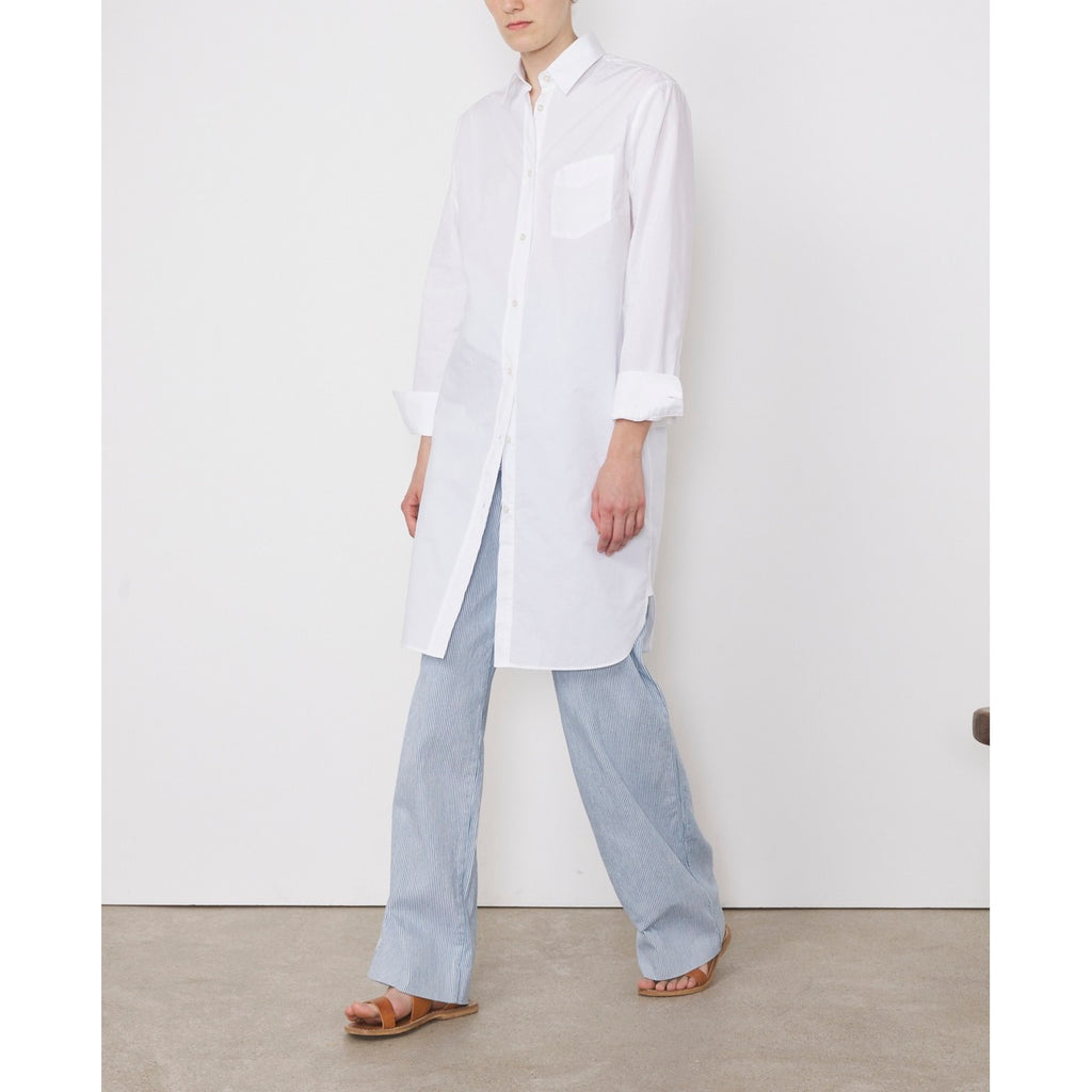 Robe Celina Drs Cotton Poplin - White