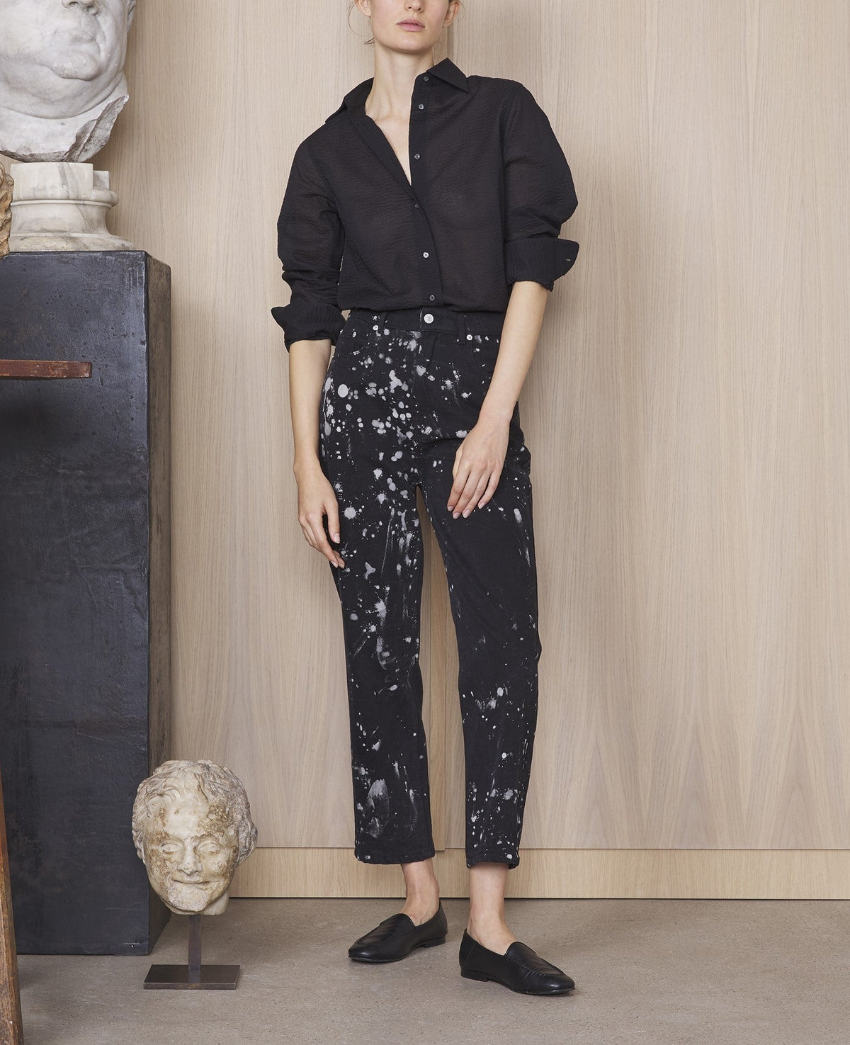 Nina Mokkasiner - Black - Dame
