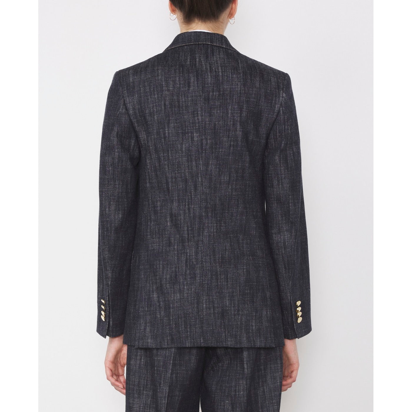 Tlg Veste Charlene Jkt Denim Like Itl Co - Navy