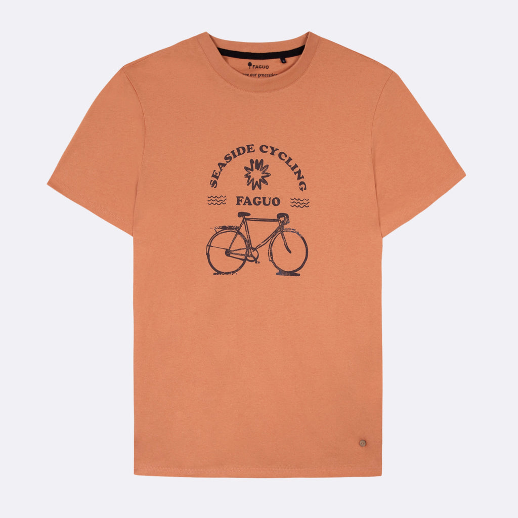Short-Sleeve T-Shirt - Arcy - Orange - Men