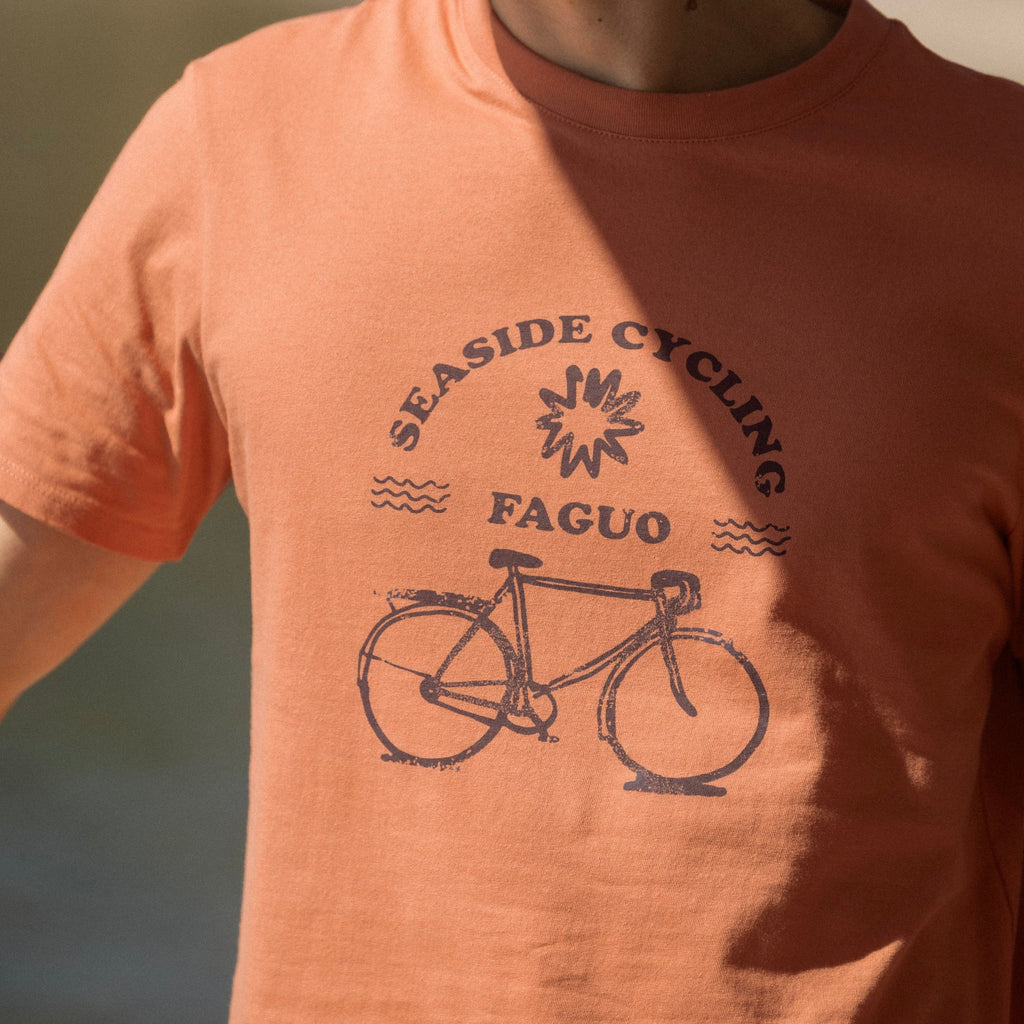 Short-Sleeve T-Shirt - Arcy - Orange - Men