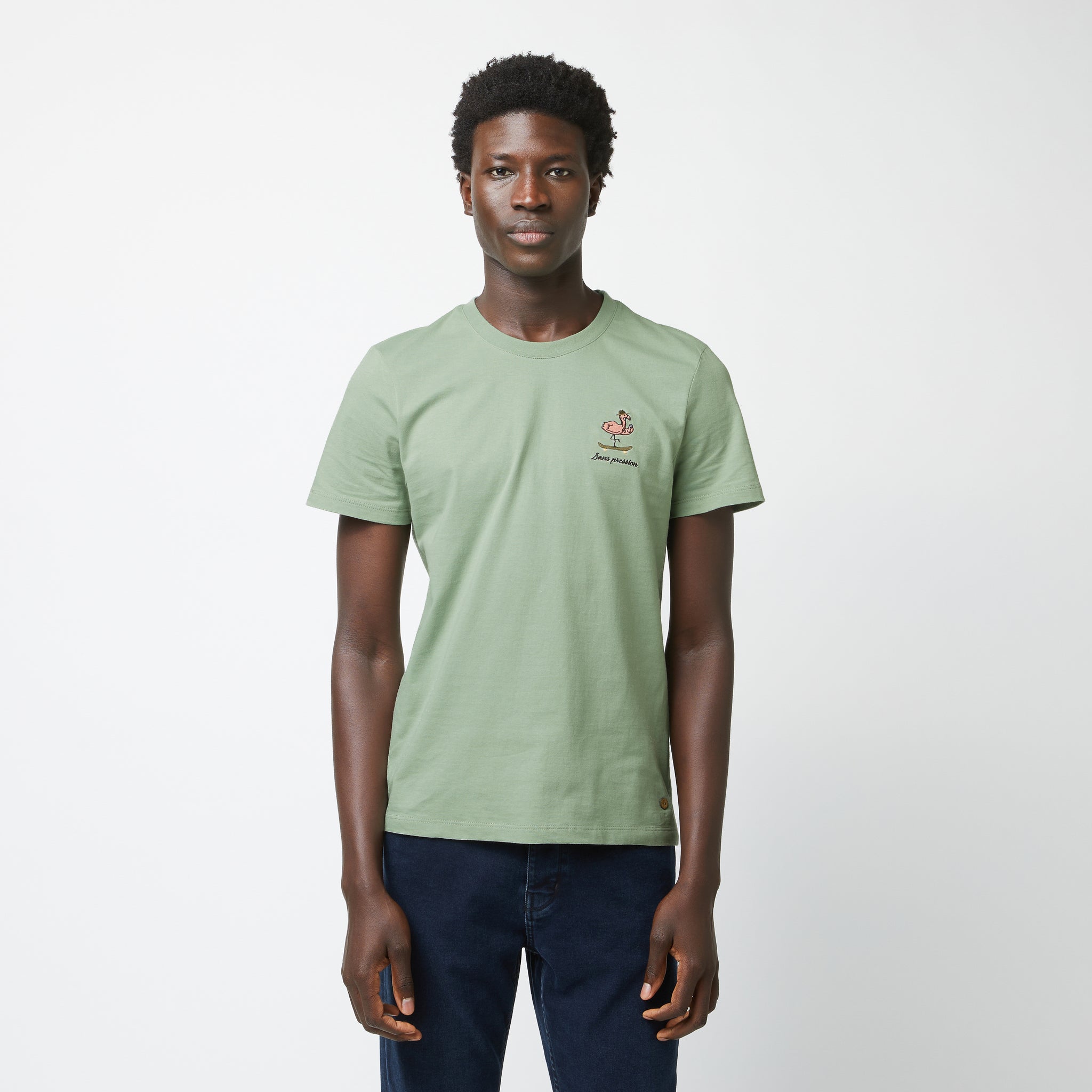 Camiseta Verde Claro Arcy - Hombre