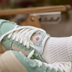Tennis Basses Vert Menthe Walnut Platform - Femme