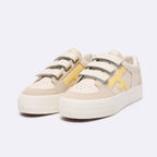 Tennis Basses Beiges Walnut P. Velcro - Femme
