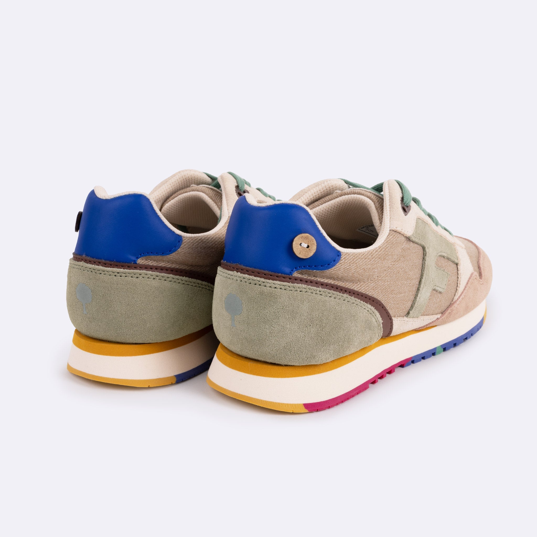 Running Topo & Caqui Claro Elm - Hombre