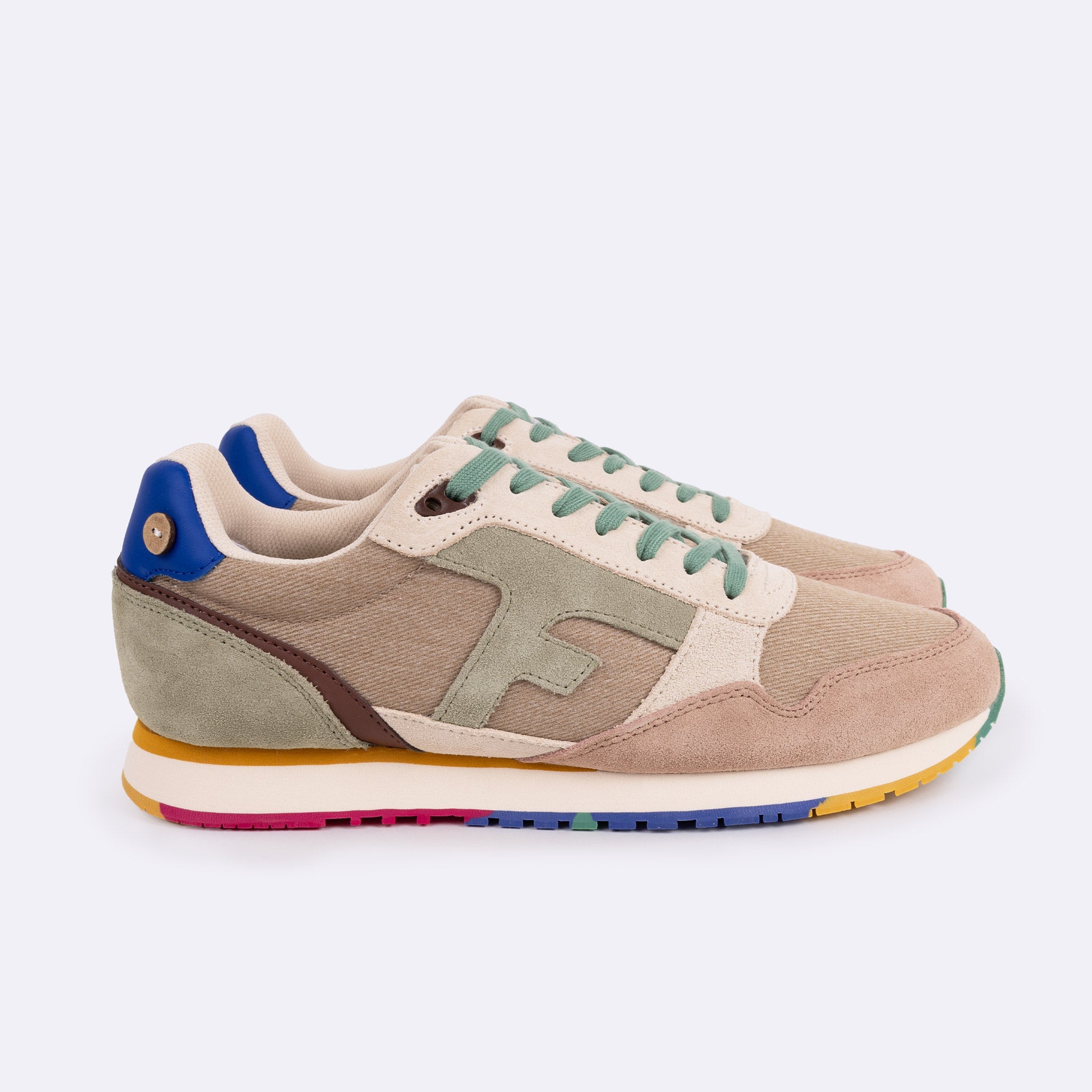 Running Topo & Caqui Claro Elm - Hombre