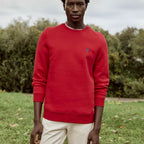 Sweat Rouge Vif Donzy - Homme