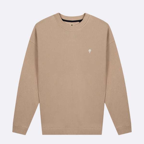 Fango Camel Crew Neck Sweatshirt - Men