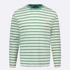 Ecru & Green Aubrac T-Shirt - Men
