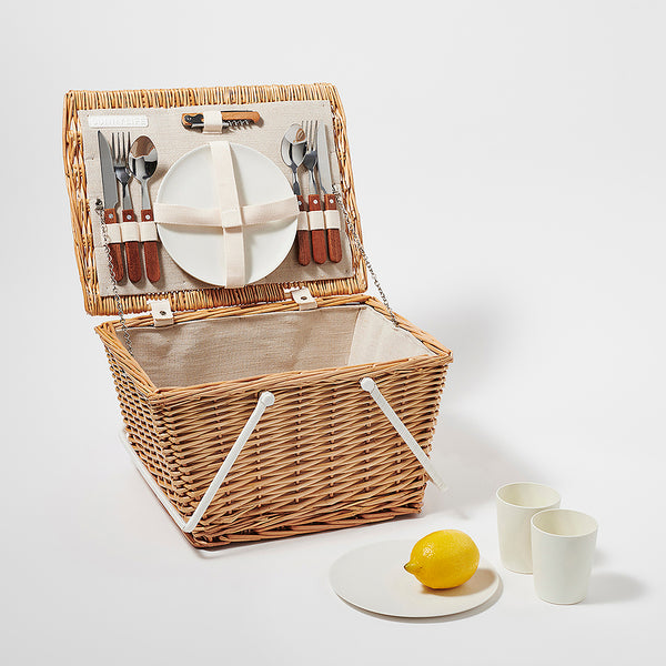 Small Picnic Basket - Natural