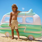 Matelas Flottant Van Campervan Adulte - Imprimé Fond Vert
