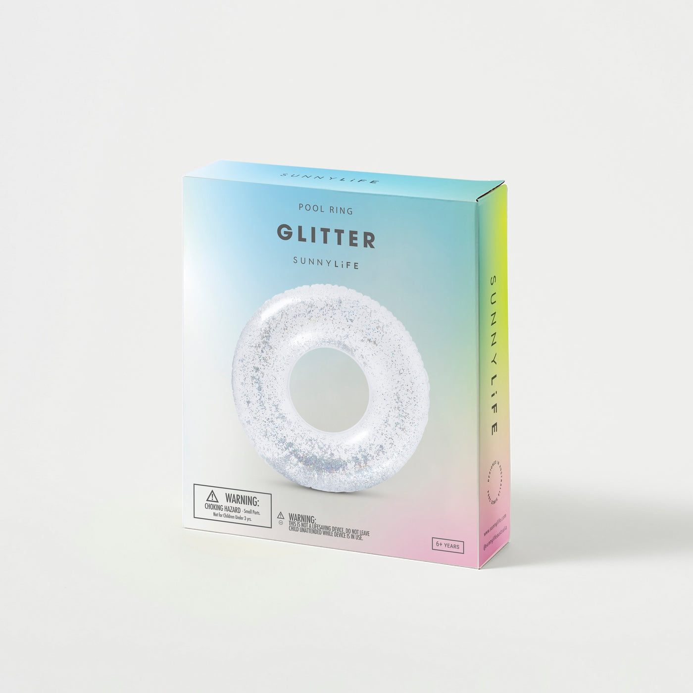 Glitter Adult Float - Transparent Sequins
