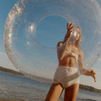 Glitter Adult Float - Transparent Sequins