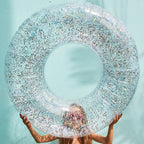 Glitter Adult Float - Transparent Sequins