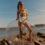 Glitter Adult Float - Transparent Sequins