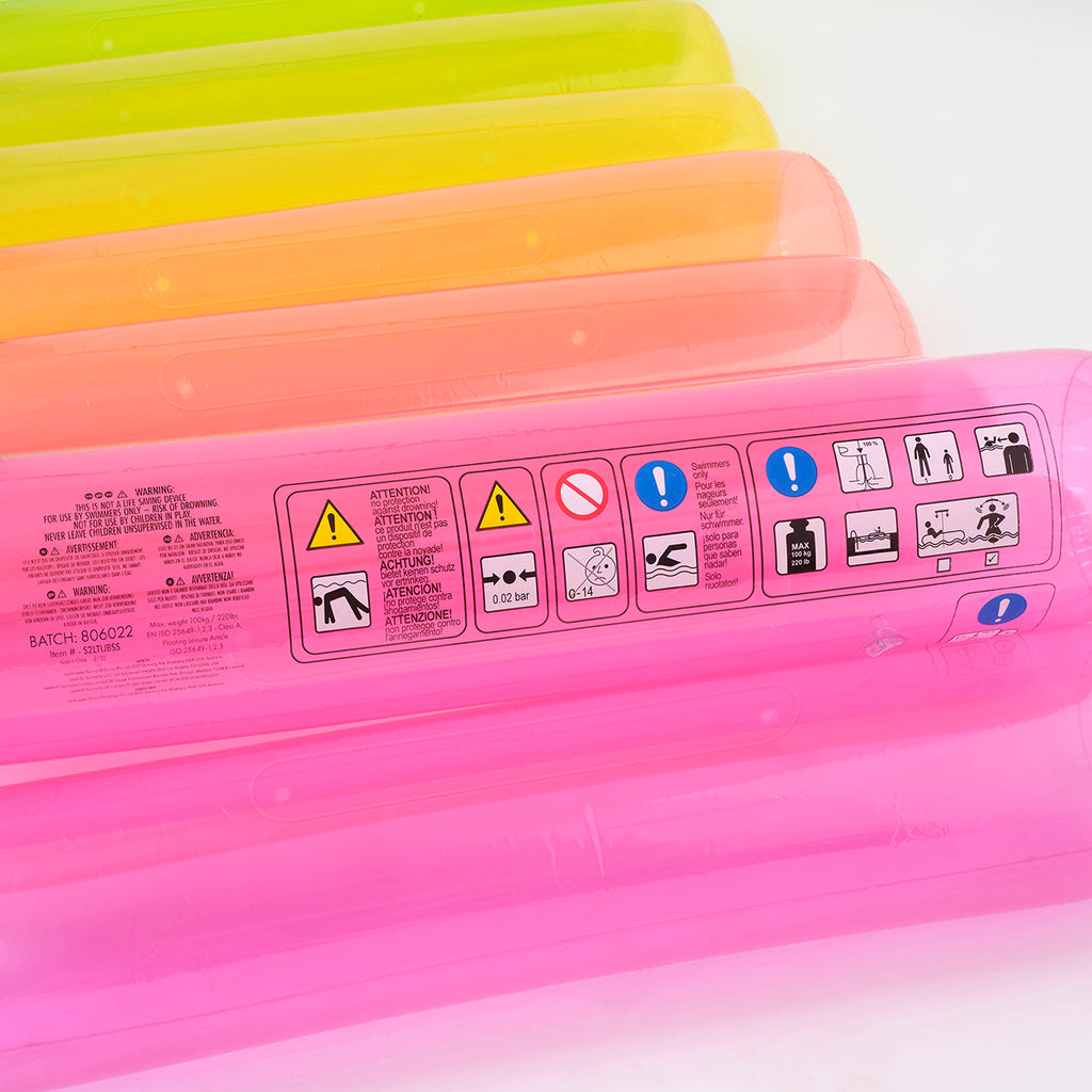 Matelas Gonflable - Tube Lilo Sunset