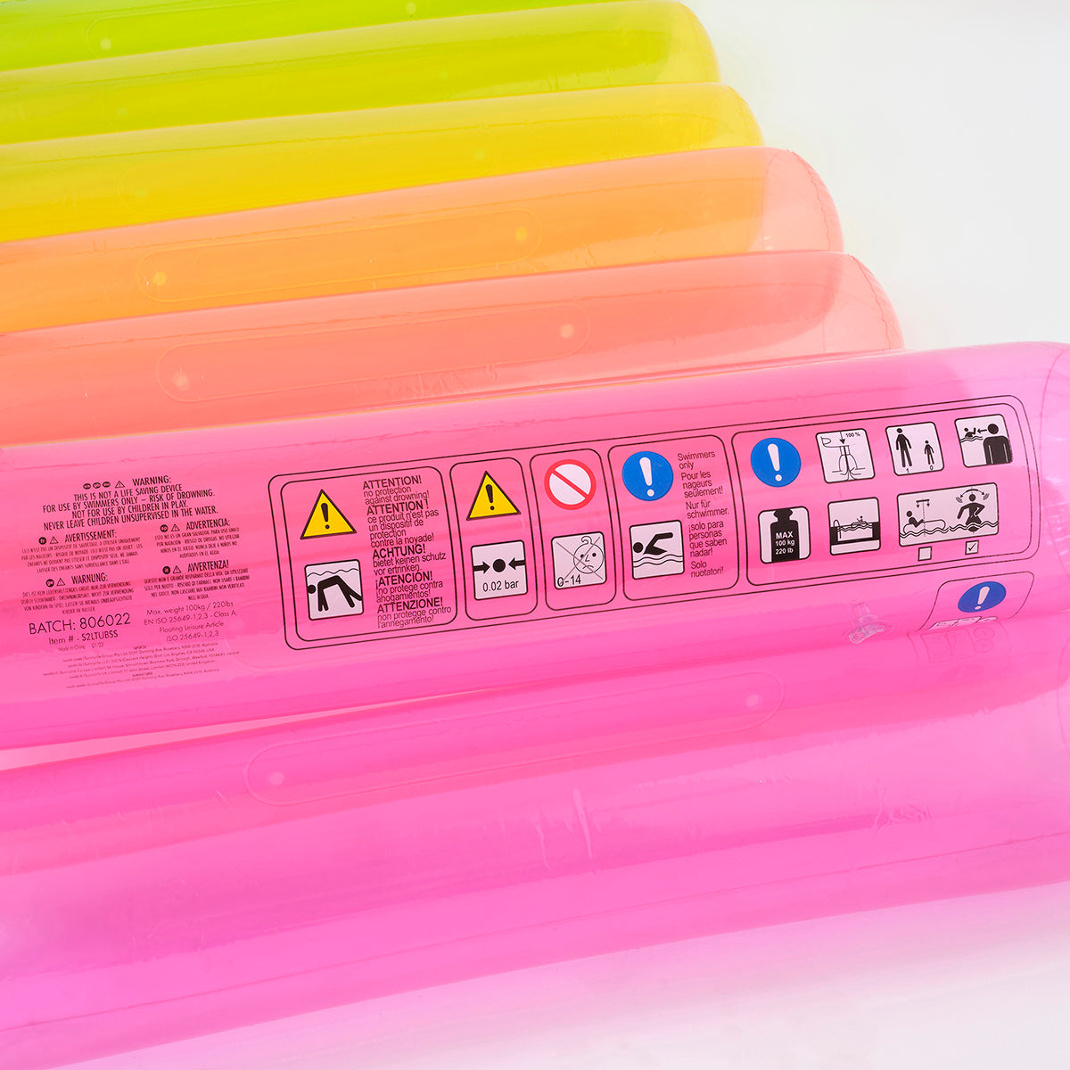 Matelas Gonflable - Tube Lilo Sunset