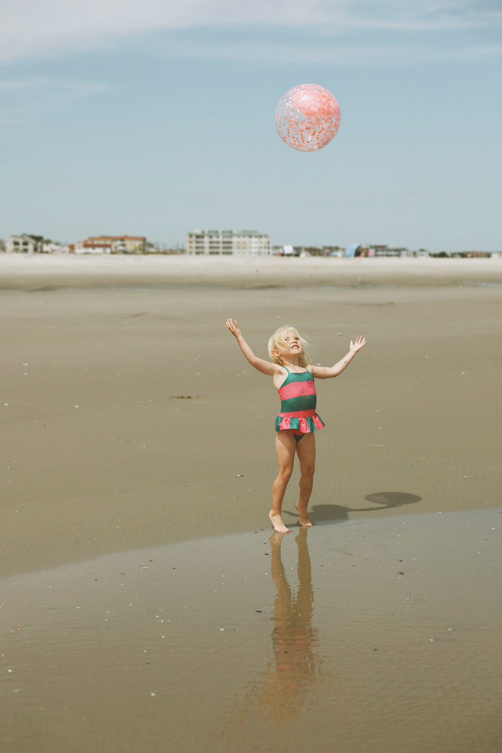 Ballon De Plage Gonflable 3D - Cœur