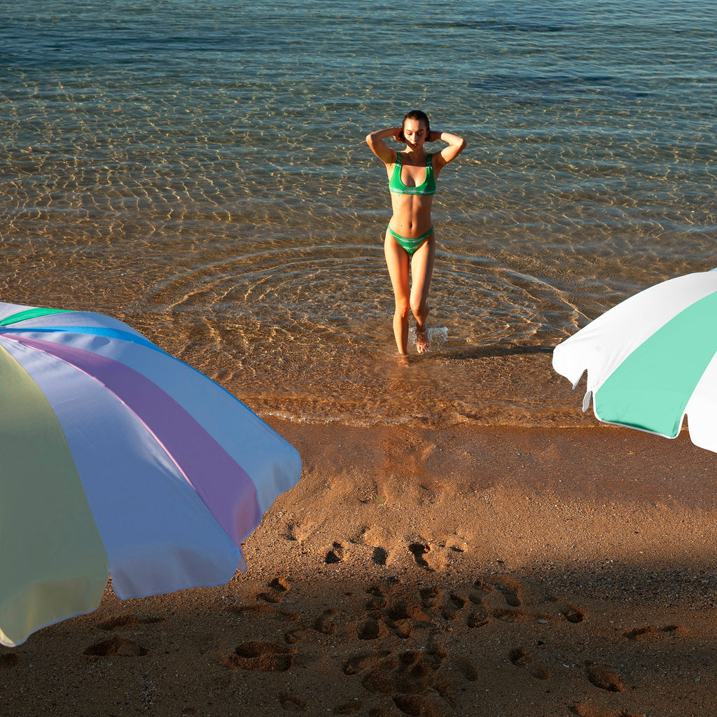 Utopia Beach Umbrella - Multicolor