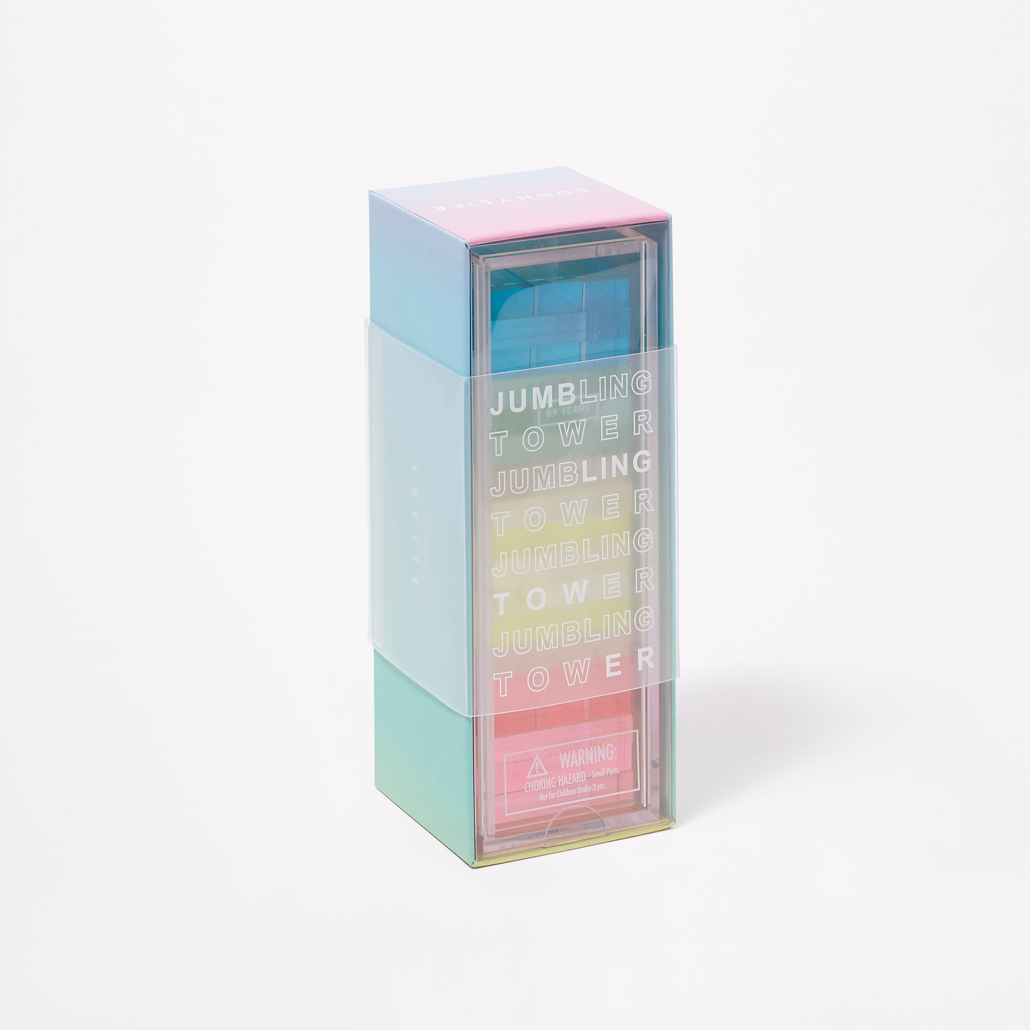 Mini juego Jumbling Tower Crystal Lucite - Multicolor