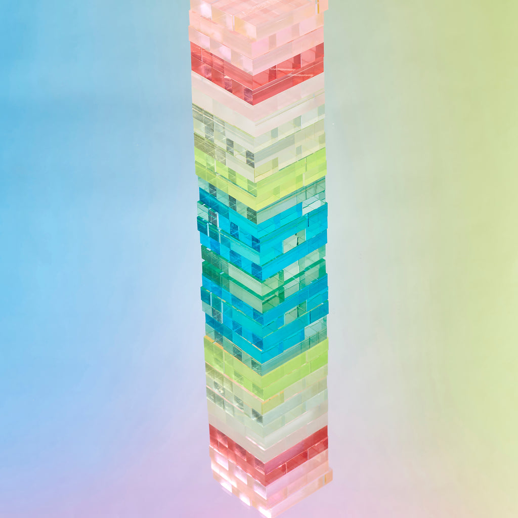 Mini juego Jumbling Tower Crystal Lucite - Multicolor