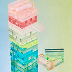 Mini juego Jumbling Tower Crystal Lucite - Multicolor