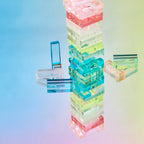 Mini juego Jumbling Tower Crystal Lucite - Multicolor
