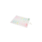 Lucite Crystal Backgammon Board - Multicolor
