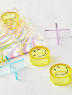 Morpion En Lucite Avec Smiley