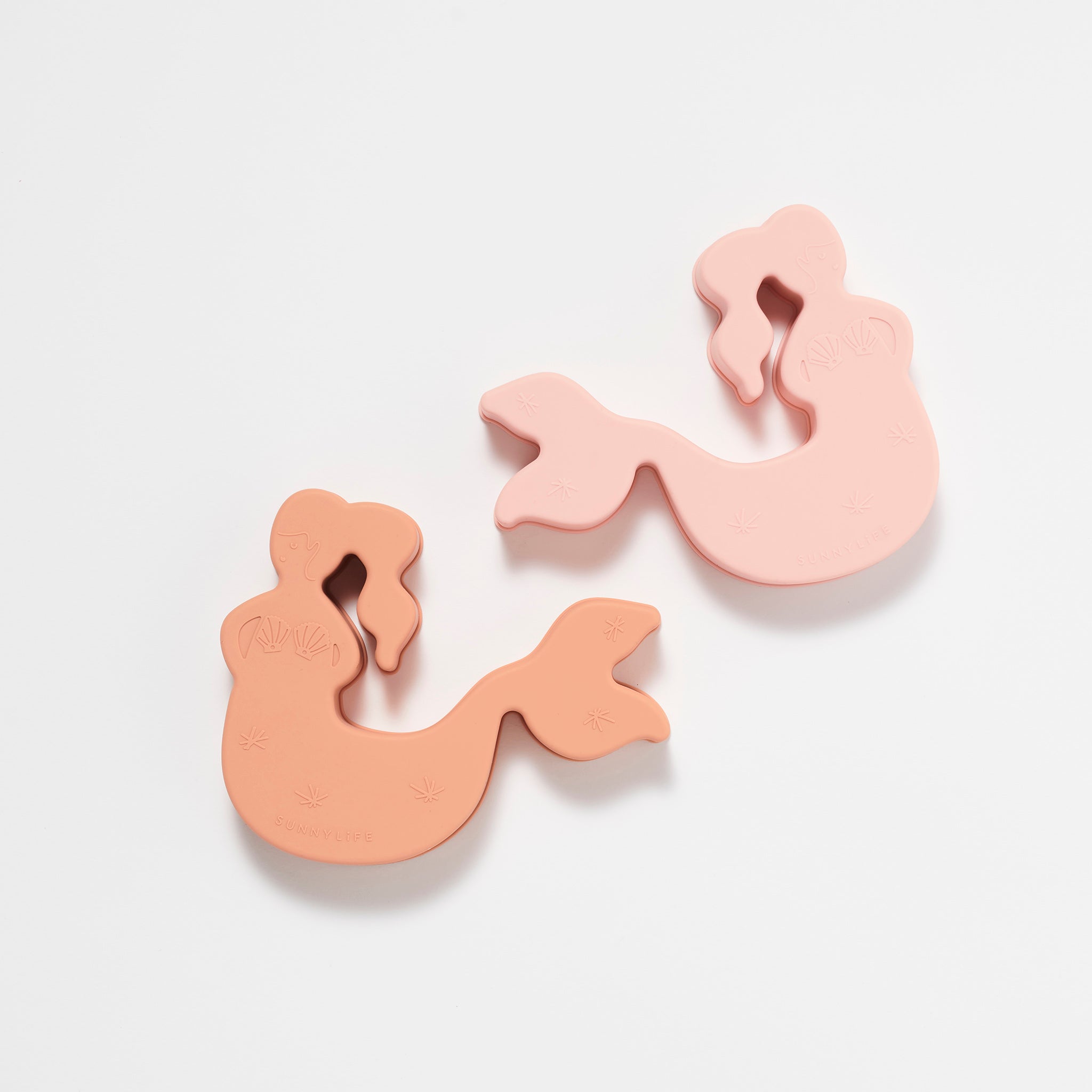Juego de 2 cucharas de silicona Circus Sirena