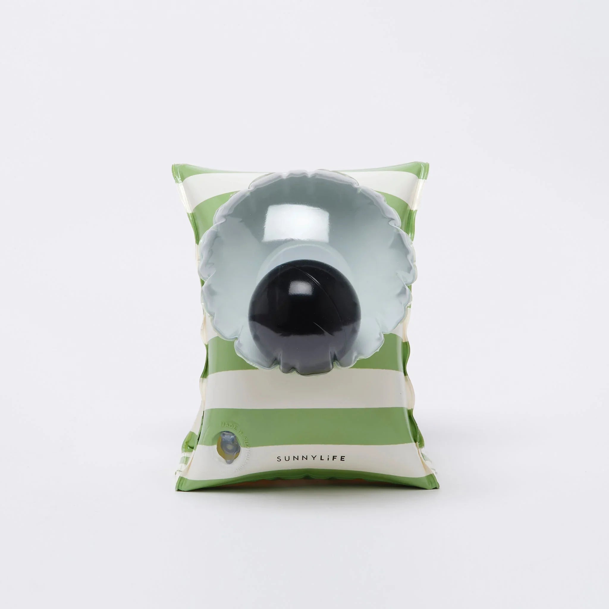 Brassards Shark Tribe Khaki - Imprimé Fond Vert