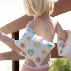 Smiley World Sol Sea Armbands - White Background Print